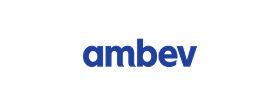 Logo Ambev, cliente da DB4SERV